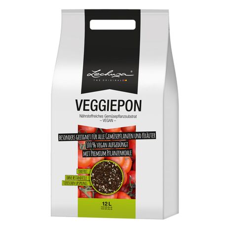 LECHUZA-VEGGIEPON Υπόστρωμα Λαχανικών 12lt για Γλάστρες Lechuza