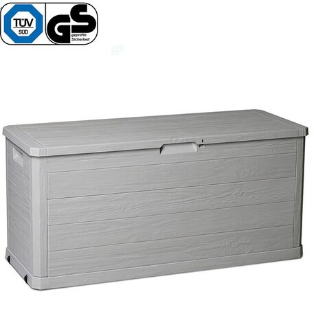 TOOMAX Ιταλίας Πλαστικό Μπαούλο 117x45x56cm 280lt 6.8kg MULTIBOX WOODY'S LINE WARM GREY TUV/GS