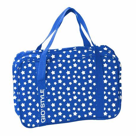 GIOSTYLE Ιταλίας  Ισοθερμική Τσάντα 32x12x23cm Πάχος 8mm 12lt Πολυεστέρας 600D MAX Απόδοση 10 Ώρες Πιστοποίηση REACH STARS 12 Μπλε