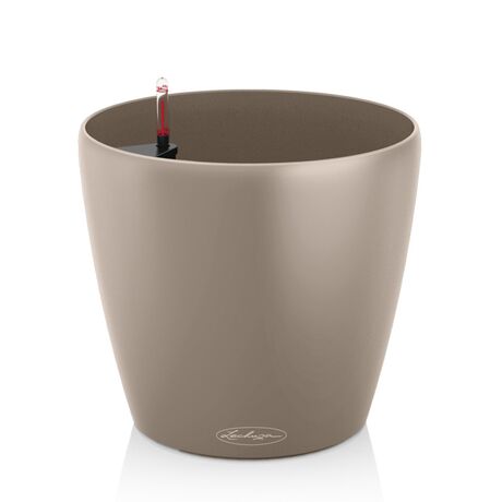 LECHUZA Classico 60 Επιδαπέδια Γλάστρα Ø59x56cm Αυτοποτιζόμενη Sand Brown Γερμανίας