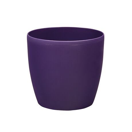 PLASTONA Caspo Γλάστρα ROTO MAT Ø28 Πλαστικό Μωβ Ελλάδας