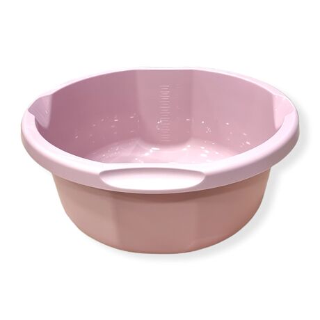 ΒΙΟΜΕΣ Λεκάνη Στρογγυλή Πλαστική Ø41x17.5cm 14lt Ροζ Ελλάδας