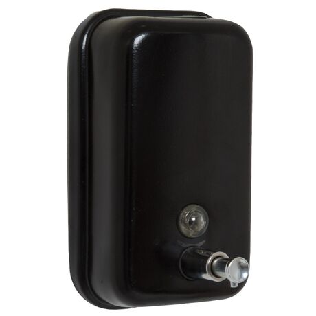 VESTA DispenserΘήκη Κρεμοσάπουνου 1000ml Επιτοίχια 10x5.5x15.5 με Αισθητήρα Ανοξείδωτο Ατσάλι (Inox) Μαύρο