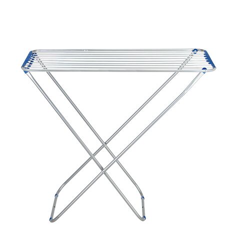 VESTA Απλώστρα Ρούχων 100% Αλουμινίου 105x55x92cm MAX Άπλωμα 10m Βάρος 1.05kg SOLIDO