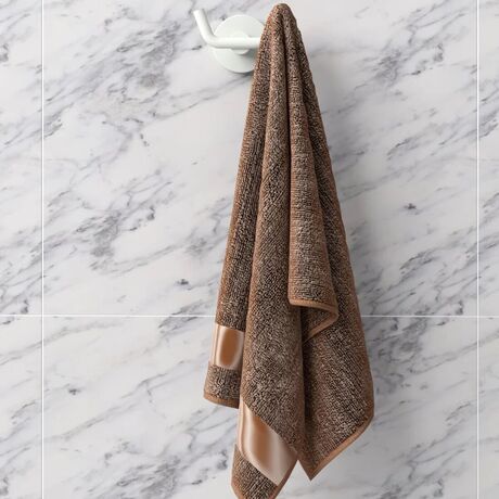 TEKNO-TEL Άγκιστρο-Κρεμάστρα 2 Θέσεων Μπάνιου 8x5x6cm Αλουμινίου Επιτοίχια με Βίδες Λευκή Matte