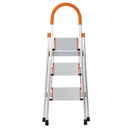 VESTA Σκαλοσκαμπό 3 Σκαλοπάτια 100% Αλουμινίου 48x73x113cm MAX Αντοχή Βάρους 150kg Βάρος 2.95kg ΕΝ131