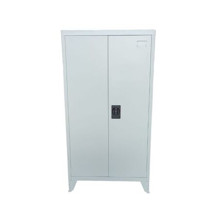 STEELEN Μεταλλική Ντουλάπα Πλυντηρίου/Στεγνωτηρίου 70x70x130cm Πάχους 0.6mm Γαλβανιζέ με Ρυθμιζόμενα Πόδια-Χωρίς Πάτωμα