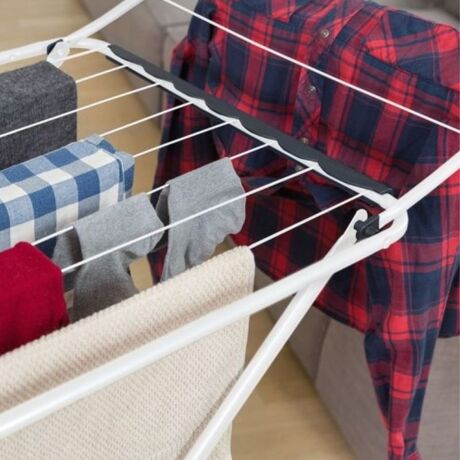 VILEDA Απλώστρα Ρούχων από Μέταλλο 180x55x93cm 3φυλλη MAX Άπλωμα 18m Βάρος 2.69kg Universal Γερμανίας