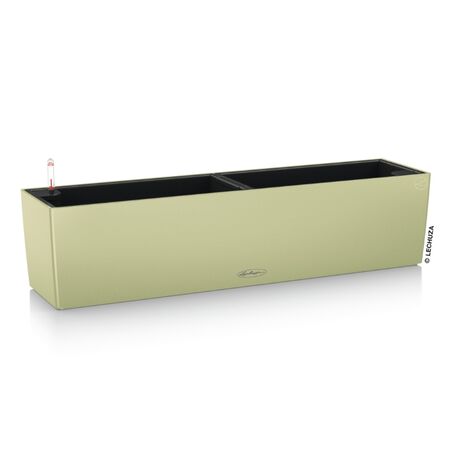 LECHUZA Balconera Color 80 Ζαρντινιέρα 79x19x19cm Αυτοποτιζόμενη με 2 Δοχεία Φύτευσης Linde Γερμανίας