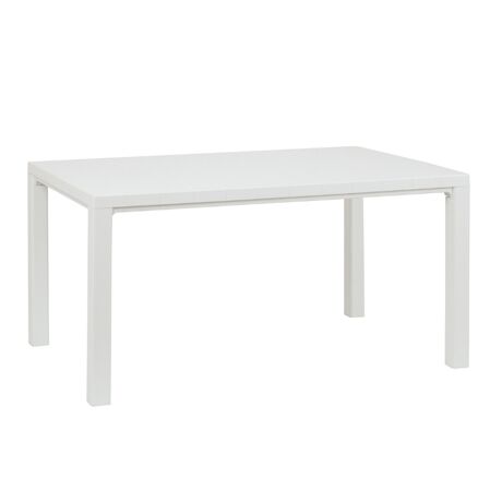 TOOMAX DAVIDE Ορθογώνιο Τραπέζι 147x88x74cm Πλαστικό Βάρος 12.5kg Όψη Φυσικού Ξύλου Λευκό Ιταλίας