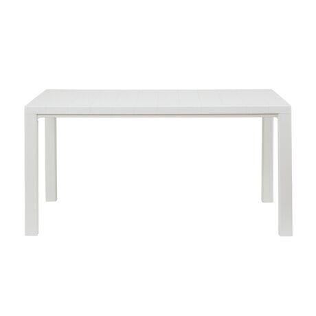 TOOMAX DAVIDE Ορθογώνιο Τραπέζι 147x88x74cm Πλαστικό Βάρος 12.5kg Όψη Φυσικού Ξύλου Λευκό Ιταλίας