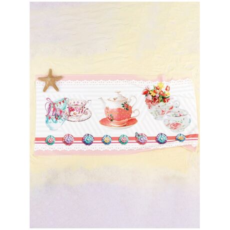 Palamaiki Πετσέτα Θαλάσσης Digital Print 75x150 YH059 Ροζ