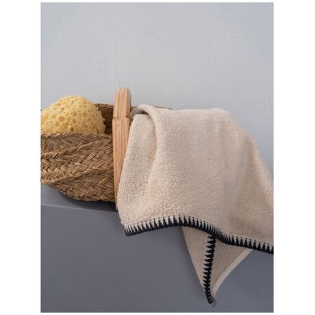 Palamaiki Πετσέτα Προσώπου Towels Collection 50x90 BROOKLYN BEIGE Μπεζ