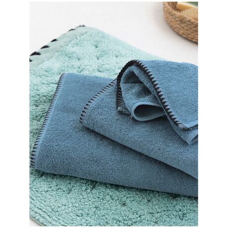 Palamaiki Πετσέτα Χεριών Towels Collection 30x50 BROOKLYN DENIM Μπλε