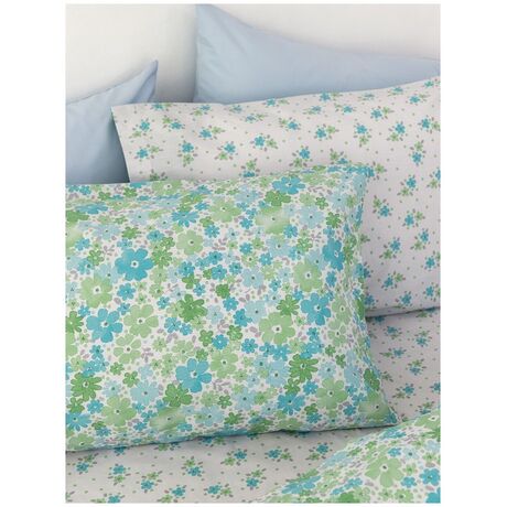 Palamaiki Σετ Μονά Σεντόνια Fashion Life 170x260 FL6232 Χωρίς Λάστιχο Εμπριμέ