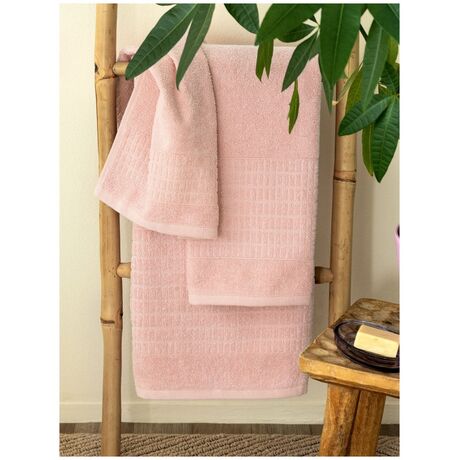 Palamaiki Πετσέτα Προσώπου Towels Collection 50x90 ROLL BLUSH Πορτοκαλί