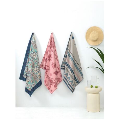 Palamaiki Πετσέτα Θαλάσσης Beach Collection 90x160 EM34 Εμπριμέ