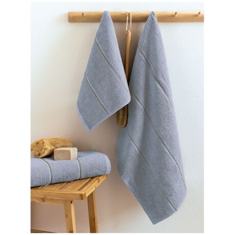 Palamaiki Σετ Πετσέτες (30X50, 50X90, 70X140) CLER GREY Γκρι