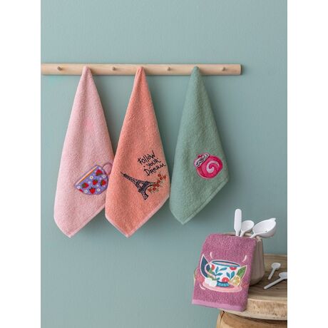 Palamaiki Σετ 4 Πετσέτες Κουζίνας Kitchen Towels 40x70 KT230