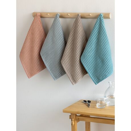 Palamaiki Σετ 2 Πετσέτες Κουζίνας Kitchen Towels 40x50 KITY GREY Γκρι