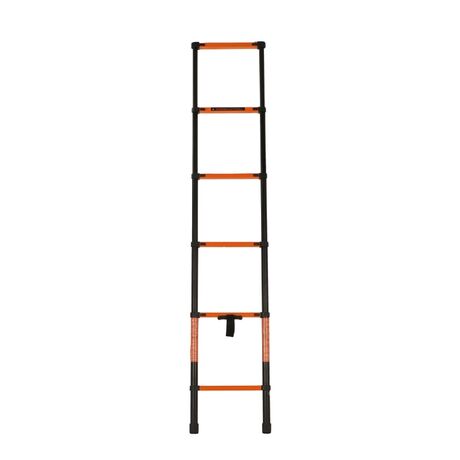 VESTA Τηλεσκοπική Σκάλα 2.3m Μεταλλική με 6 Σκαλιά Βάρος 6kg MAX Αντοχή 150kg EN131