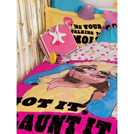 Palamaiki Σετ Κουβερλί Μονό Disney 170x250 MUPPETS Φούξια