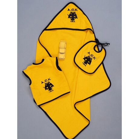 Palamaiki Σετ Λουτρου Βρεφικό Aek 1924 AEK BABY BLOCK