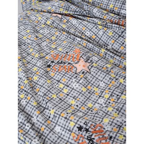 Palamaiki Παπλωμα Μονό Luminous 160x240 CLUSTER GREY Γκρι