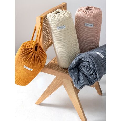 Palamaiki Κουβερλι Υπέρδιπλο 220x240 DIZZA GREY Γκρι