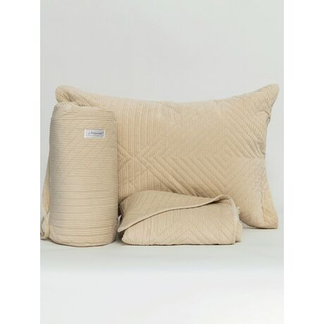 Palamaiki Κουβερλι Υπέρδιπλο 220x240 DIZZA VANILLA Εκρού