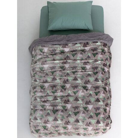 Palamaiki Κουβερτα Υπέρδιπλη 220x240 BLAKE GREY Γκρι