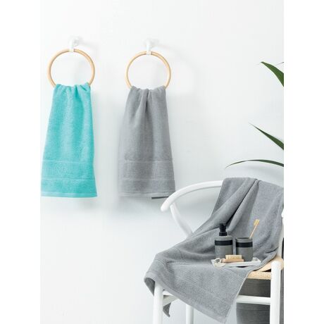 Palamaiki Σετ Πετσετες Towels Collection ROKE GREY Γκρι