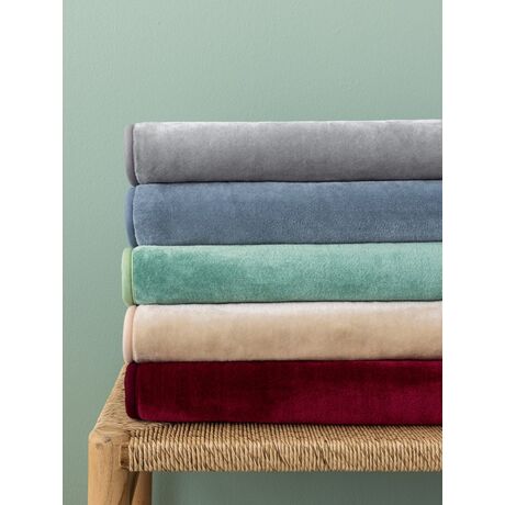 Palamaiki Κουβέρτα Βελουτέ 220x240 DREAM VELOUR/3 GREEN Πράσινο