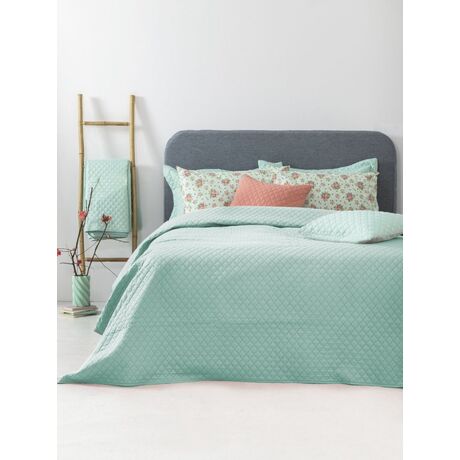 Palamaiki Σετ Κουβερλί ημίδιπλο 160x240 JENN/2 AQUA Γαλάζιο