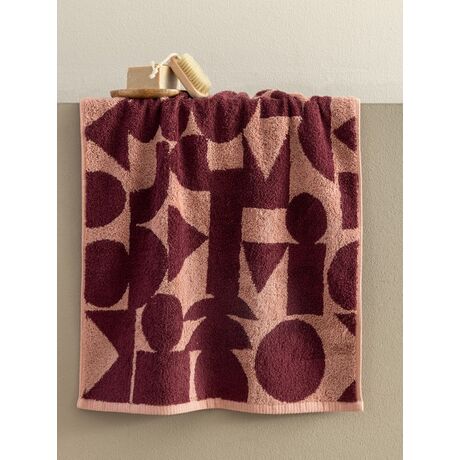 Palamaiki Σετ Πετσέτες (30X50, 50X90, 70X140) TUV ROSE Ροζ