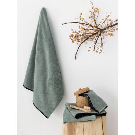 Palamaiki Πετσέτα Προσώπου Towels Collection 50x90 BROOKLYN SAGE Πράσινο