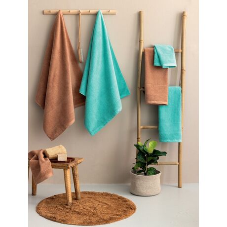 Palamaiki Πετσέτα Λουτρού Towels Collection 70x140 ROKE AQUA Μέντα