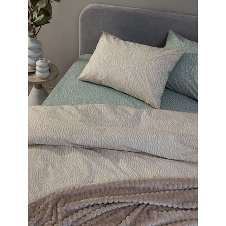 Palamaiki Σετ Παπλωματοθήκη Υπέρδιπλη Fashion Life 240x250 FL6286 Μπεζ