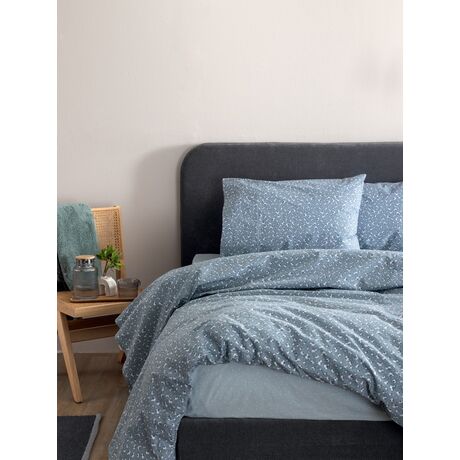 Palamaiki Σετ King Size Σεντόνια Fashion Life 280x265 FL6290 Μπλε