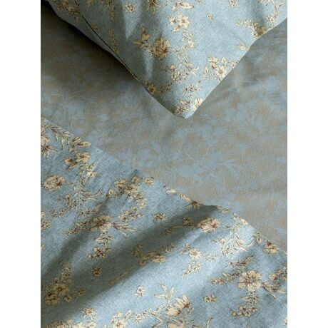 Palamaiki Σετ Παπλωματοθήκη Υπέρδιπλη Fashion Life 240x250 FL6291 Γαλάζιο