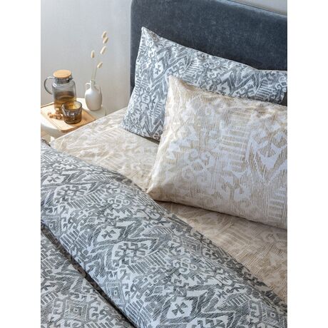 Palamaiki Σετ Μονά Σεντόνια Fashion Life 170x260 FL6292 Χωρίς Λάστιχο Εμπριμέ