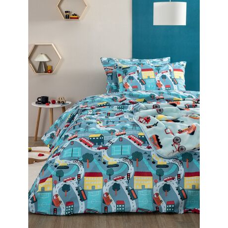 Palamaiki Σετ Σεντόνια Κούνιας My Kingdom 130x170 MK771