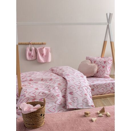 Palamaiki Σετ Μονά Σεντόνια My Kingdom 170x260 MK773 Χωρίς Λάστιχο