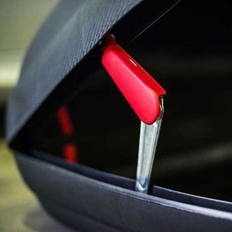 ARTPLAST ITALY Μπαγκαζιέρα Οροφής Αυτοκινήτου 480lt Πλαστική 200.5x79x38cm MAX Φορτίο 75kg Ανθρακί-Μαύρο Πιστοποιήσεις TUV/GS ISO/PAS 11154:2006