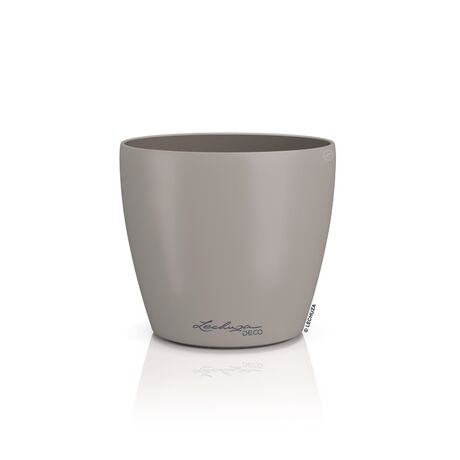 LECHUZA Cachepot Deco 14 Επιτραπέζια Γλάστρα Ø15x14cm Sand Browm Γερμανίας