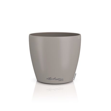 LECHUZA Cachepot Deco 18 Επιτραπέζια Γλάστρα Ø19x17cm Sand Brown Γερμανίας