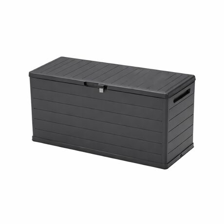 ARTPLAST Ιταλίας Μπαούλο 118,5x52x57 350lt 12kg Αποθήκευσης Πλαστικό Ανθρακί AMALFI
