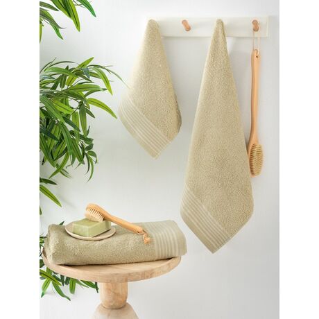 Palamaiki Σετ Πετσέτες (30X50, 50X90, 70X140) GARY BEIGE Μπεζ