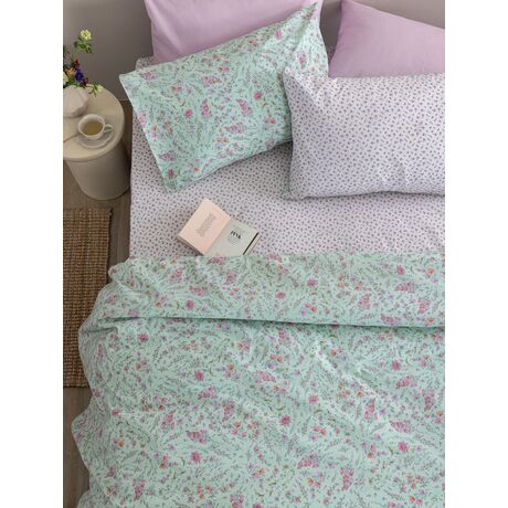 Palamaiki Σετ Υπέρδιπλα Σεντόνια Fashion Life 240x265 FL6304 Χωρίς Λάστιχο Μωβ