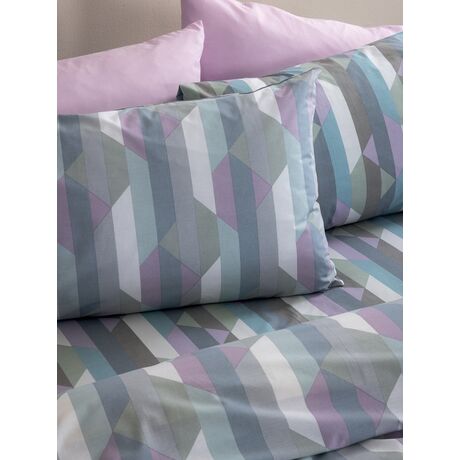 Palamaiki Σετ Μονά Σεντόνια Fashion Life 170x260 FL6297 Χωρίς Λάστιχο Εμπριμέ